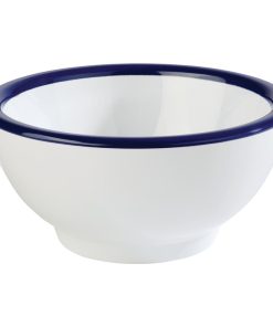 APS Pure Bowl White And Blue 130(D) x 65(H) 0.3Ltr (B2B) (FC986)