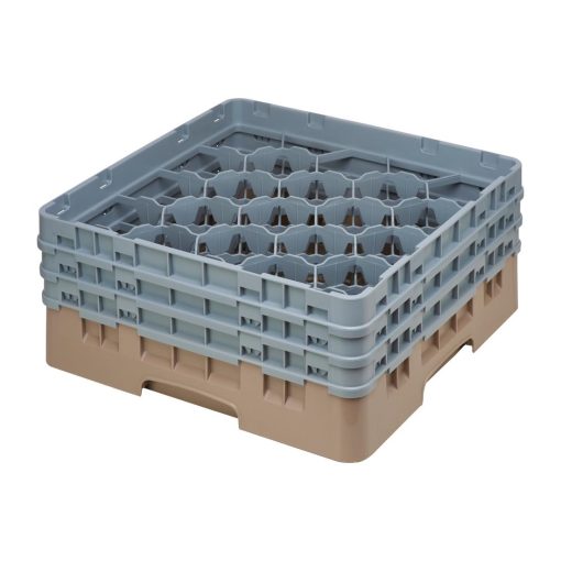 Cambro Camrack Beige 20 Compartments Max Glass Height 174mm (FD067)