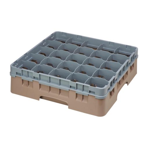 Cambro Camrack Beige 25 Compartments Max Glass Height 114mm (FD070)