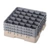 Cambro Camrack Beige 25 Compartments Max Glass Height 196mm (FD072)