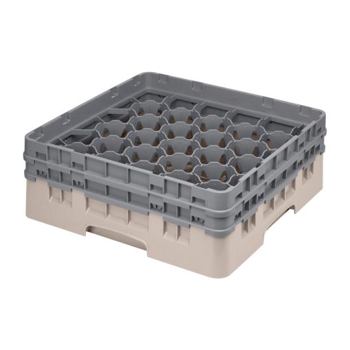 Cambro Camrack Beige 30 Compartments Max Glass Height 133mm (FD074)