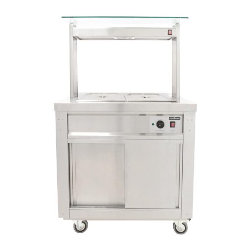 Parry Hot Cupboard with Heated Bain Marie 860mm FS-HB2PACK (FD224)