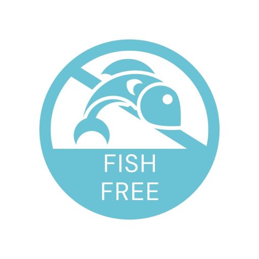 Vogue Removable Fish-Free Food Packaging Labels (Pack of 1000) (FD431)
