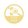 Vogue Removable Egg-Free Food Packaging Labels (Pack of 1000) (FD432)