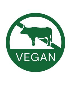 Vogue Removable Vegan Food Packaging Labels (Pack of 1000) (FD436)