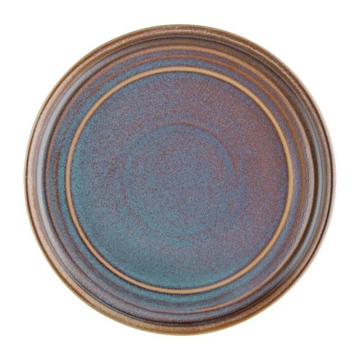 Olympia Cavolo Flat Round Plates Iridescent 180mm (Pack of 6) (FD914)