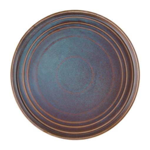 Olympia Cavolo Flat Round Plates Iridescent 270mm (Pack of 4) (FD916)