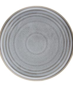 Olympia Cavolo Charcoal Dusk Flat Round Plates 270mm (Pack of 4) (FD922)