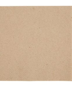 Fiesta Recycled Kraft Cocktail Napkins 240mm (Pack of 4000) (FE217)