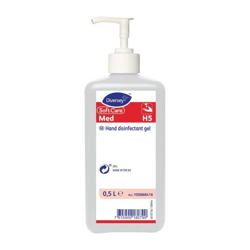 Diversey SoftCare H5 Alcohol Hand Sanitising Gel 500ml (Single Pack) (FE960)