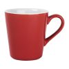 Olympia Cafe Flat White Cups Red 170ml (Pack of 12) (FF990)