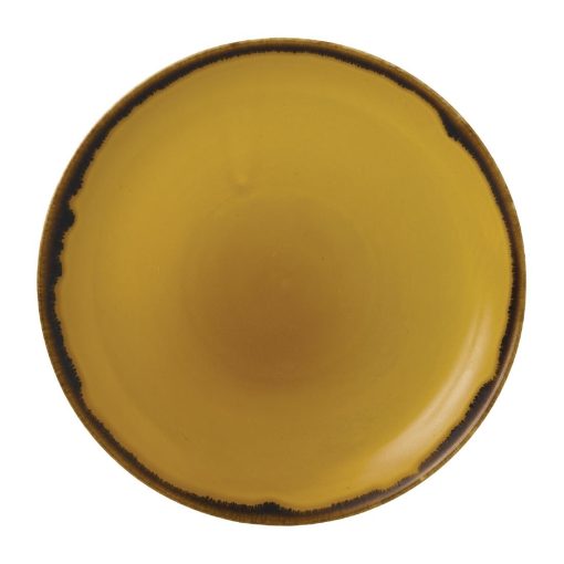 Dudson Harvest Dudson Mustard Coupe Plate 165mm (Pack of 12) (FJ773)