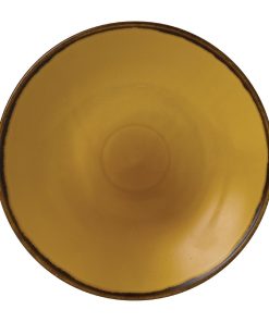 Dudson Harvest Dudson Mustard Deep Coupe Plate 255mm (Pack of 12) (FJ777)