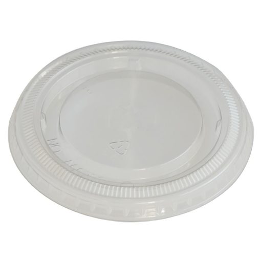eGreen RPET Flat Lid without Straw Hole 93mm (Pack of 1000) (FN223)