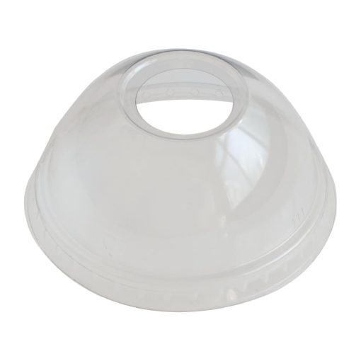 eGreen RPET Dome Lid with Straw Hole 93mm (Pack of 1000) (FN224)