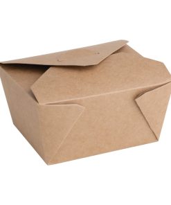 Fiesta Cardboard Takeaway Food Containers 112mm (Pack of 300) (FN894)