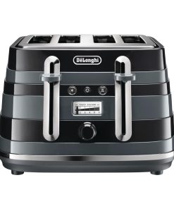 DeLonghi Avvolta Class Toaster Black CTAC4003BK (FN977)