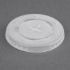 Fiesta Polystyrene Lids for 12oz Cold Paper Cups 80mm (Pack of 1000) (FP783)