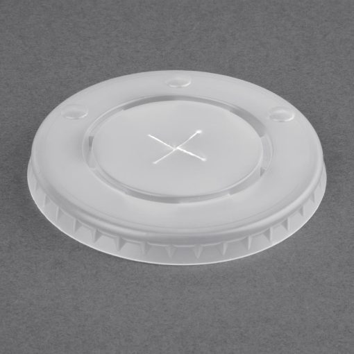 Fiesta Polystyrene Lids for 12oz Cold Paper Cups 80mm (Pack of 1000) (FP783)