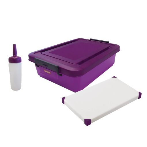 Araven Anti-Allergic Food Prep Kit Purple (FP934)