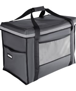 Vogue Insulated Folding Delivery Bag Grey 540x360x430mm (FR226)