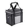 Vogue Insulated Top Loading Delivery Bag Grey 330x230x330mm (FR227)