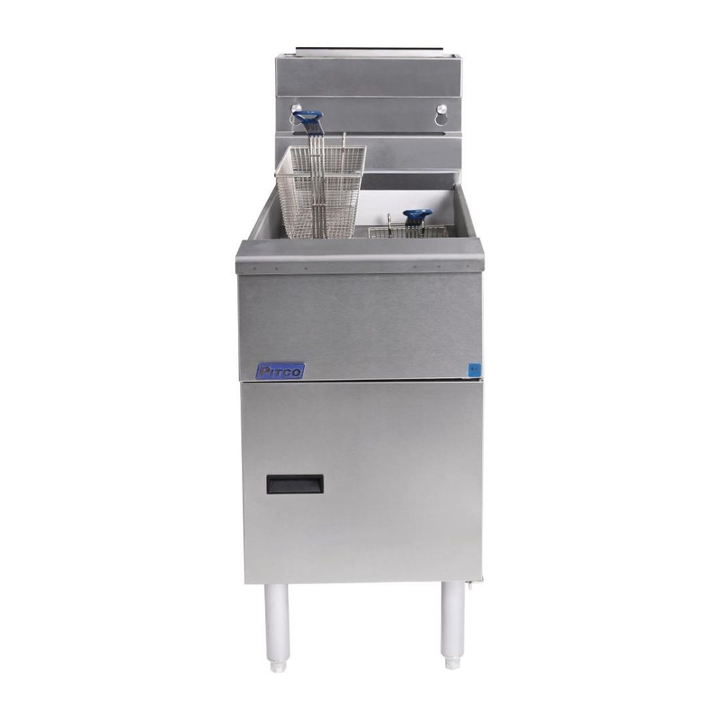 Pitco Single Tank Gas Fryer VF35 Propane Gas (DG160P) CaterSpeed