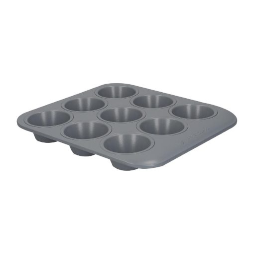 MasterClass Smart Ceramic Non-Stick Nine Hole Muffin Tin - 24x22x3.5cm (FS217)
