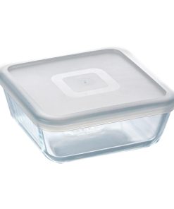 Pyrex Cook & Freeze Square Dish With Lid 850ml (FS367)