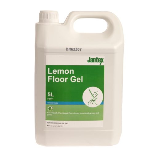 Jantex Green Lemon Floor Gel Cleaner Concentrate 5Ltr (FS411)