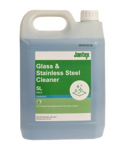 Jantex Green Glass and Stainless Steel Cleaner Concentrate 5Ltr (FS412)