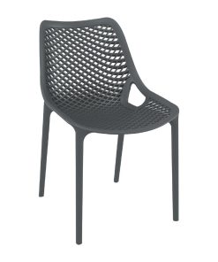 Air Side Chair Anthracite Grey (Pack of 4) (FS443)
