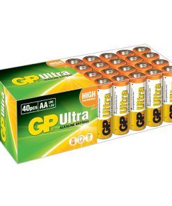 GP Ultra Battery Alkaline AA (Pack of 40) (FS713)