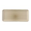 Dudson Harvest Norse Linen Organic Coupe Rect Platter 338x155mm (Pack of 6) (FS811)