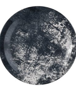 Dudson Makers Urban Nova Plate Black 229mm (Pack of 12) (FS814)