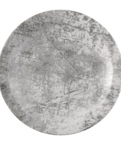 Dudson Makers Urban Nova Plate Grey 254mm (Pack of 12) (FS825)