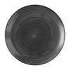 Churchill Stonecast Raw Evolve Coupe Plate Black 286mm (Pack of 12) (FS836)