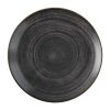 Churchill Stonecast Raw Evolve Coupe Plate Black 260mm (Pack of 12) (FS837)