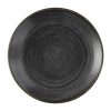 Churchill Stonecast Raw Evolve Coupe Plate Black 165mm (Pack of 12) (FS839)