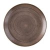 Churchill Stonecast Raw Evolve Coupe Plate Brown 219mm (Pack of 12) (FS848)