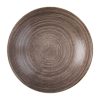 Churchill Stonecast Raw Coupe Bowl Brown 184mm (Pack of 12) (FS851)