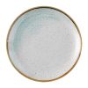 Churchill Stonecast Accents Evolve Coupe Plate Duck egg 219mm (Pack of 12) (FS858)