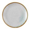 Churchill Stonecast Accents Evolve Coupe Plate Duck egg 165mm (Pack of 12) (FS859)