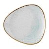 Churchill Stonecast Accents Lotus Plate Duck egg 229mm (Pack of 12) (FS863)
