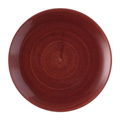 Churchill Stonecast Patina Evolve Coupe Plate Red Rust 286mm (Pack of 12) (FS880)