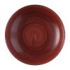 Churchill Stonecast Patina Evolve Coupe Bowl Red Rust 248mm (Pack of 12) (FS884)