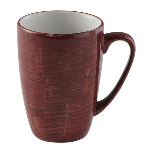 Churchill Stonecast Patina Profile Mug Red Rust 340ml (Pack of 12) (FS895)