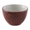 Churchill Stonecast Patina Profile Sugar Bowl Red Rust 227ml (Pack of 12) (FS896)