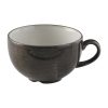 Churchill Stonecast Patina Cappuccino Cup Iron Black 340ml (Pack of 12) (FS897)