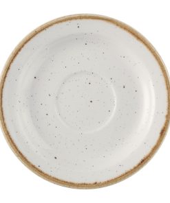 Churchill Stonecast Profile Saucer Barley White 150mm (Pack of 12) (FS905)